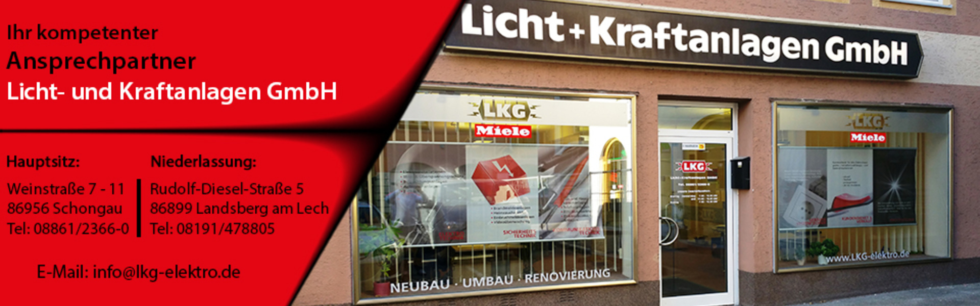 Licht- und Kraftanlagen GmbH in Schongau